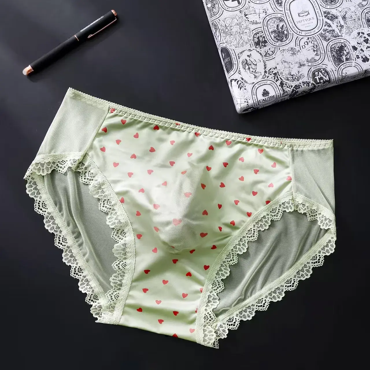 4PCSSexy Mens Seamless Panties Ice Ultra Thin Sports Fitness Bulge Pouch briefs Male Panties Low Waist