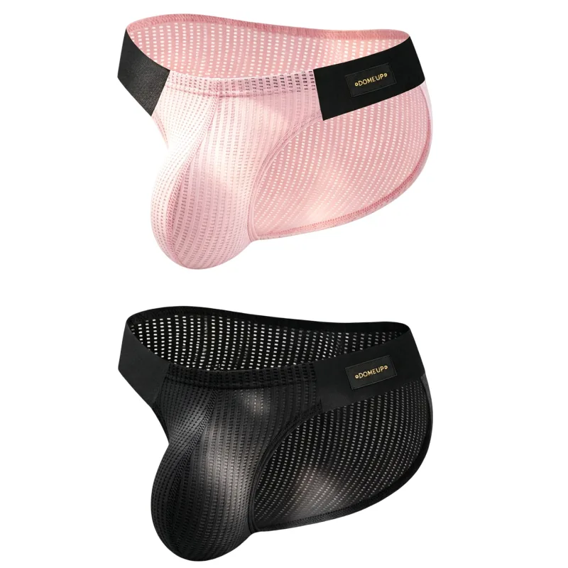 1/2/3PCS New Men's Premium Mercerized Cotton Briefs Ultra‑Thin Breathable Silky Soft Fitness Gym Daily Wear Men Underwear