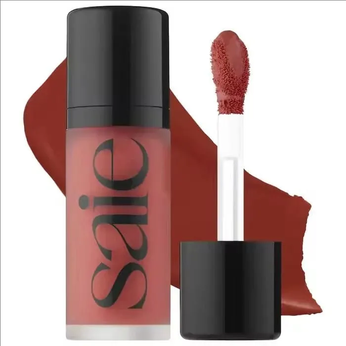 ΝΕΟ Saie Glowy Super Gel Starglow/Liquid Blush Moisturize Base Makeup Highlighter για Dewy Makeup Hydrating Antioxidant Repaire