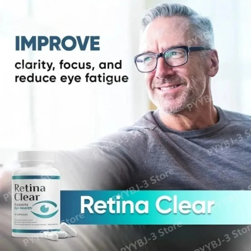Sinusuportahan ng 60 Count Eye Protection Capsules ang Visual Clarity at Relief Eye Fatigue Supplement na Naglalaman ng Lutein multivitamin at Zinc
