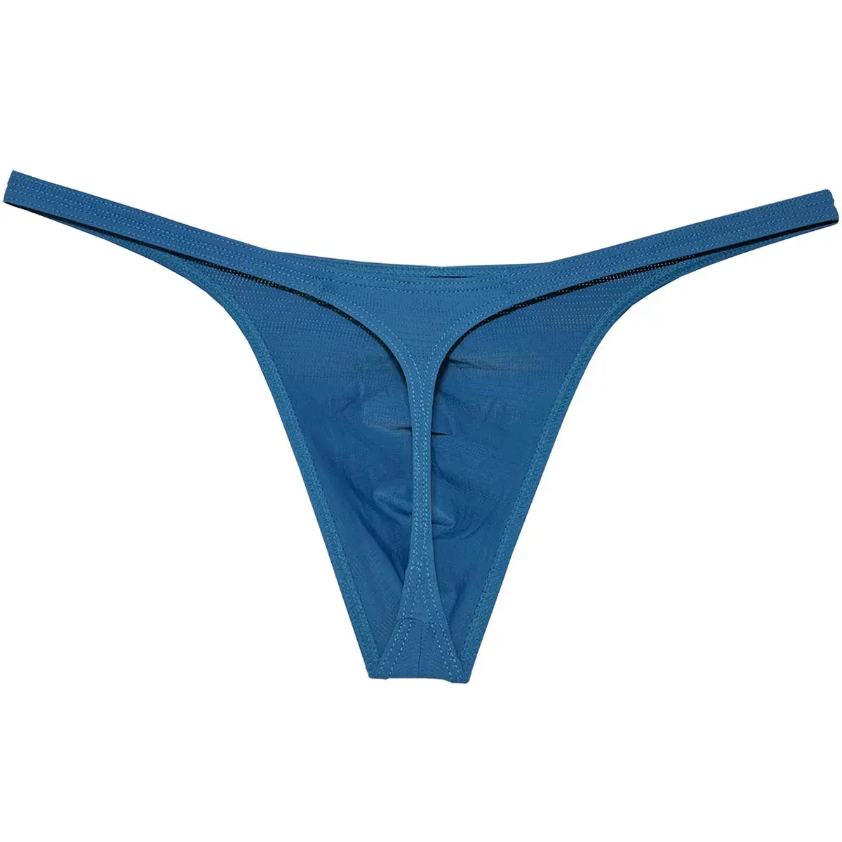 Men's Ultrathin Thong T-back Underwear Men G-String Underwear Sexy Low Rise Bikini Briefs Breathable Tangas Brazilian Underpants
