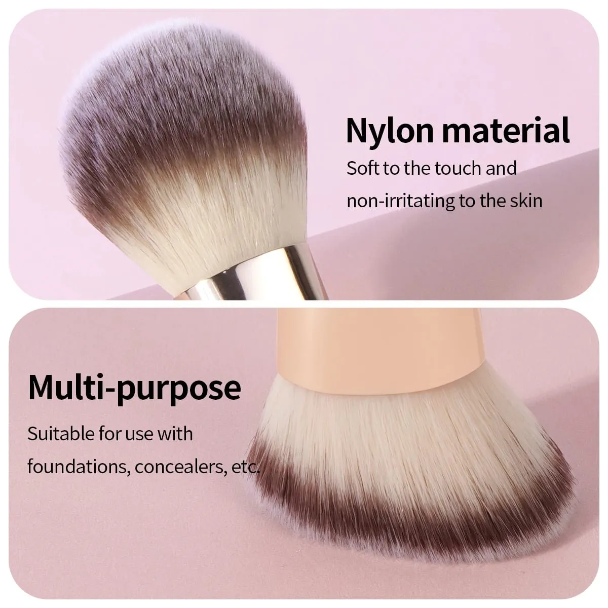 20 st Professionell Makeup Borste Set med förvaringspåse Foundation Brush Powder Brush Ögonskuggsborste Basic Makeup Borstar