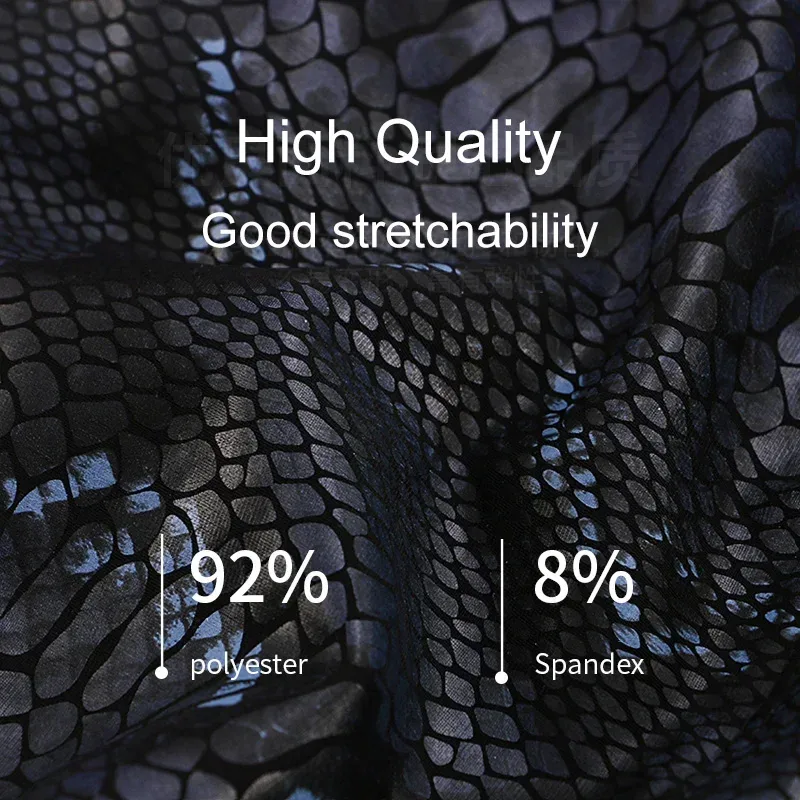 Mens Snake Skin Patterned Briefs with Sexy Bulge Pouch Bikini Underwear Comfortable Underpants by WANGJIANG Brand