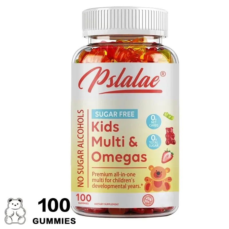 Kids Multivitamins Gummies - Ενισχύει το ανοσοποιητικό Προωθεί την υγιή ανάπτυξη του εγκεφάλου και του σώματος Παρέχει ενέργεια