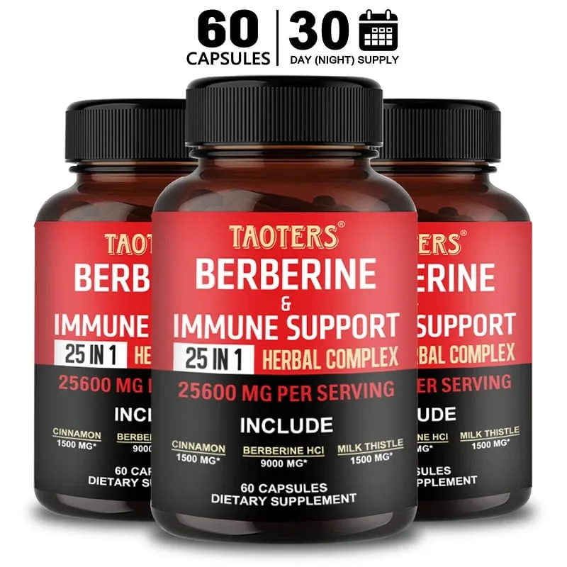 Berberine Capsules Contain Ceylon Cinnamon and Milk Thistle To Support Glucose Balance Liver Health Digestion and Weight Loss — image 9
