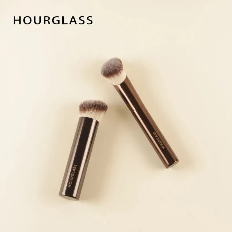 Hourglass Makeup Brush Lahat ng Uri ng Eyeshadow Foundation Concealer Powder Bronzer Blusher Eyeliner Retractable Professional Brushes