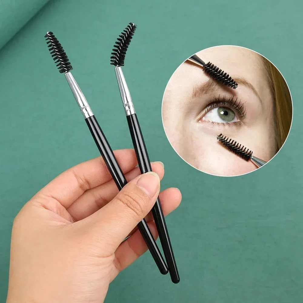 1/3pcs Soft Eyelash Brushes Twisted Eyebrow Brush Elbow Contouring Eye Brow Eyeliner Brushes Eye Blending Cosmetic Makeup Tool