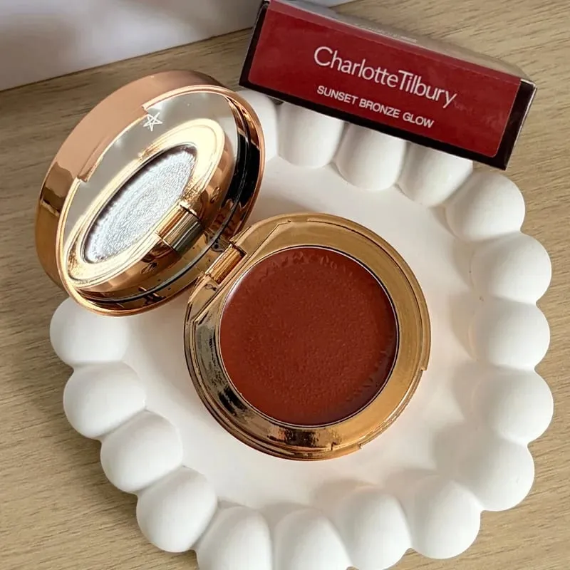 CT Lip Cheek Κρέμα ρουζ διπλής χρήσης Δύο Χρώμα Highlight Powder Αδιάβροχο ρουζ και δίχρωμες ανταύγειες Blusher Cosmetics