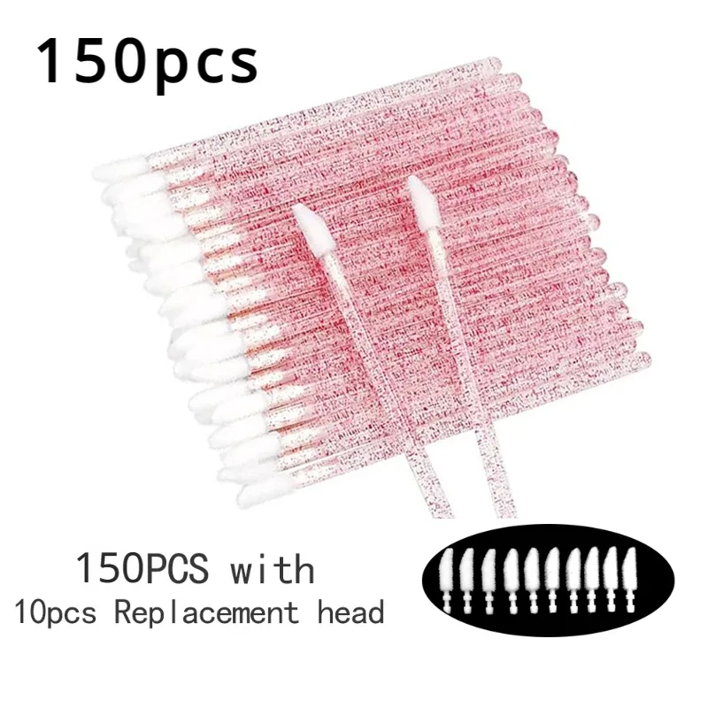 50/100/150 Stuks Wimper Borstels Concealer Lash Brush Spoolies Mascara Wands Applicator Voor Wimperverlenging Make-Up Set laukiss