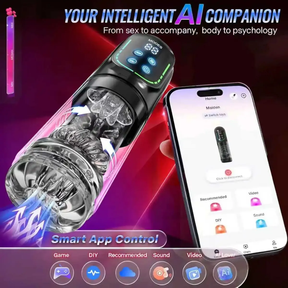 Automatic Thrusting Rotating Male Masturbator Licking Stroker Sucking Blowjob 100% Waterproof Pennis Pump Adult Sex Toys For Men
