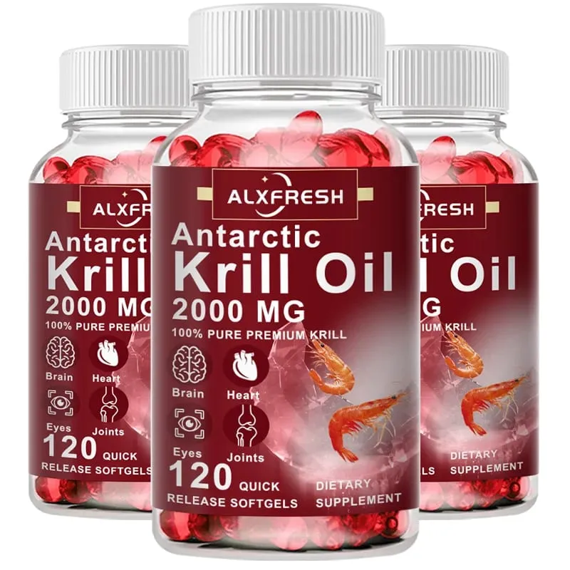 Κάψουλες Krill Oil Βελτιώνουν τη Διάθεση Χοληστερόλης Αντικαταθλιπτικά Επιδράσεις Καρδιαγγειακή Προστασία Εγκεφάλου Γνωστική Αντιφλεγμονώδη