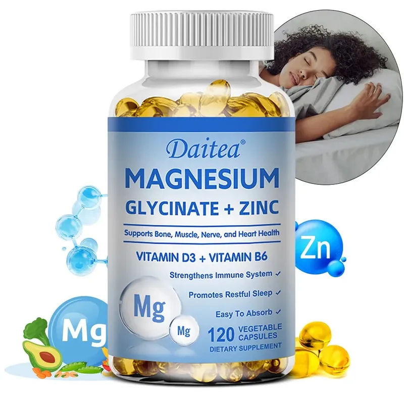 Magnesium Glycinate + Zinc - Improves Sl