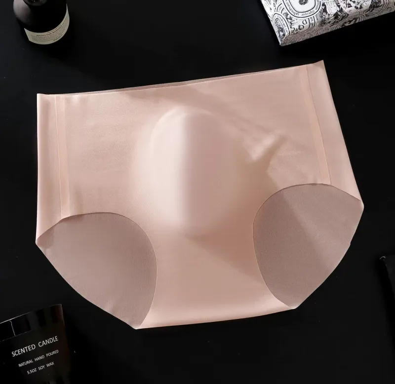 6PCSSexy Mens Seamless Panties Ice Ultra Thin Sports Fitness Bulge Pouch briefs Male Panties Low Waist