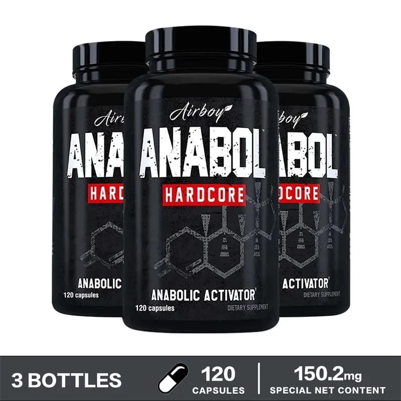 Anabol Hardcore - Make Your Muscles Bigger Stronger Harder & Denser Promote Muscle Growth Increase Strength and Endurance