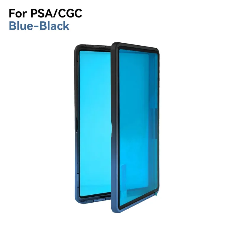 Casing Pelindung Kartu Bertingkat Aloi Aluminium Warna Gradien untuk Tempat Pajangan Bumper Kartu Perdagangan Tahan Gores UV & BGS PSA/BGS