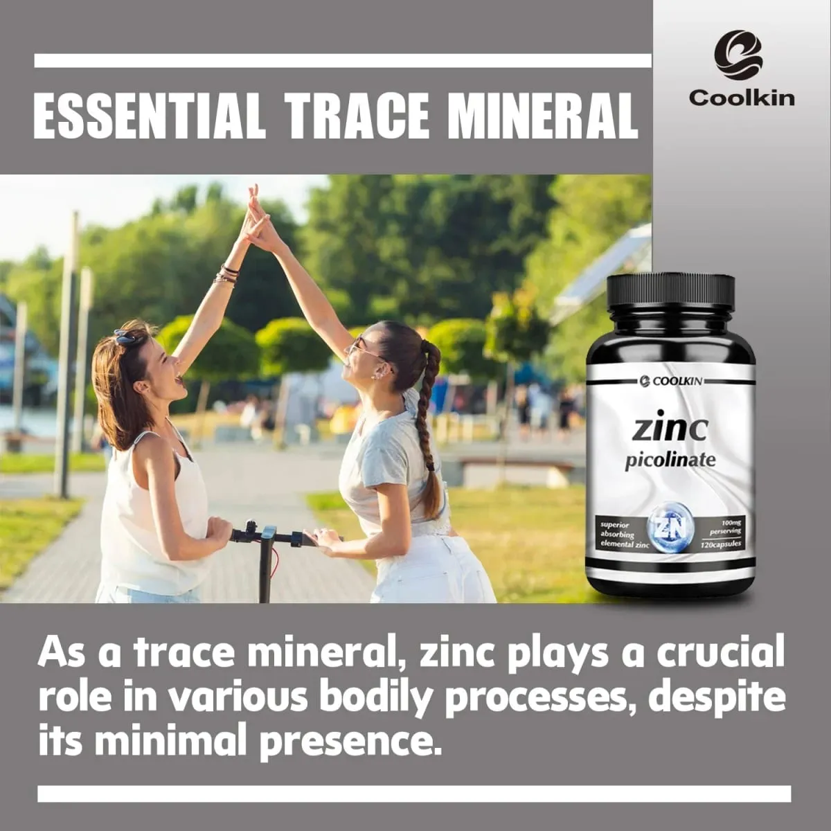 Κάψουλες Picolinate Zinc - Ενισχύει την Ανοσολογική Υποστήριξη Ύπνου & Ενέργειας