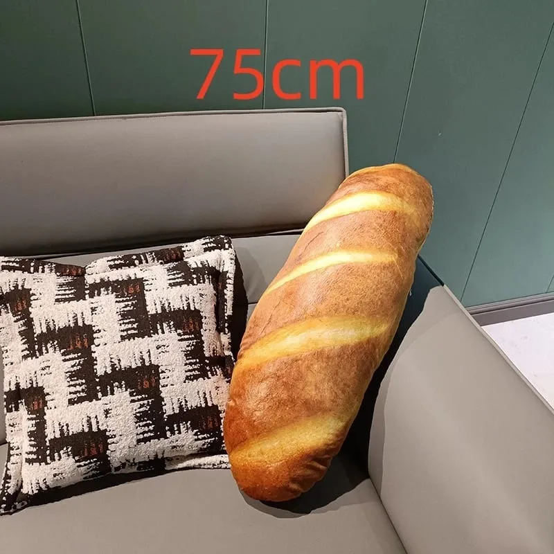 Giant Pillow Simulation Kawaii Big Bread Plush Pillow Doll Soft Cute Food Cushion Toys for Kids Children Birthday Christmas Gift