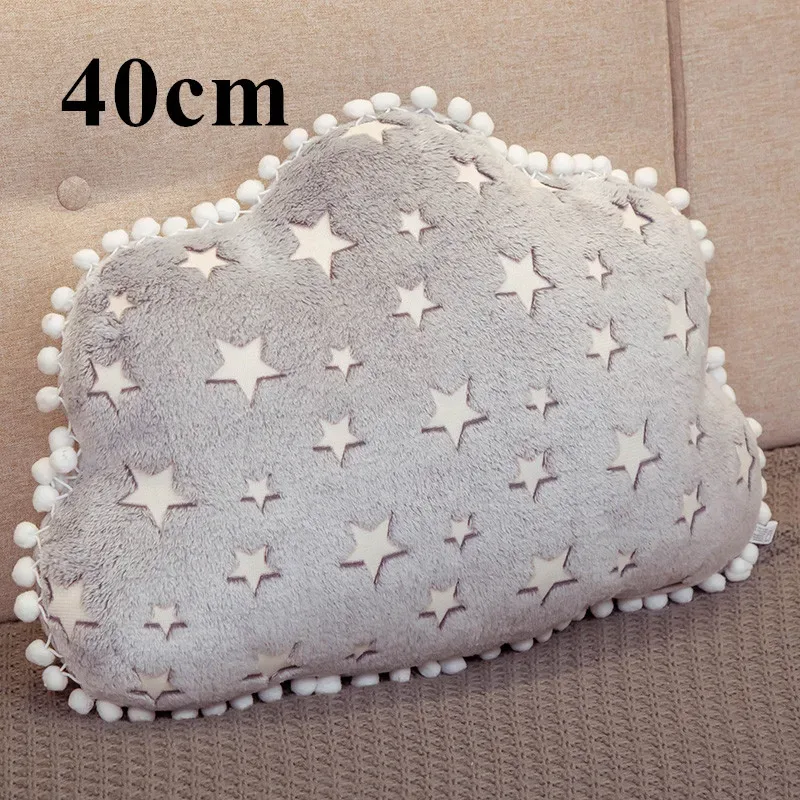 INS Plush Sky Series Luminous Cloud Moon Star Pillow Μαλακό μαξιλάρι Kawaii Γεμιστά Λούτρινα Παιχνίδια για Παιδιά Δώρο για παιδιά παιδικά παιχνίδια για κορίτσια