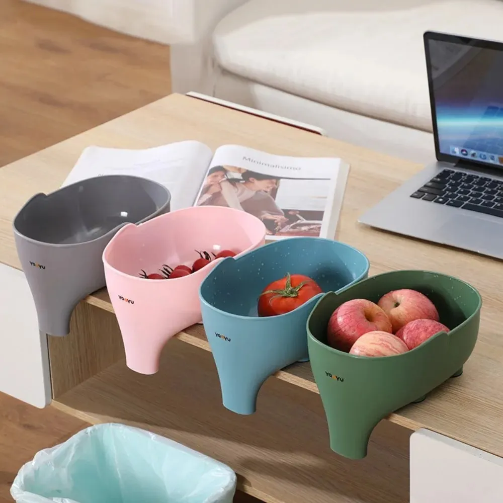 Sink Strainer Elephant Drain Basket Fruit Vegetable Washing Basket Hanging Drainer Rack Multipurpose Kitchen Storage Accessories — image 3