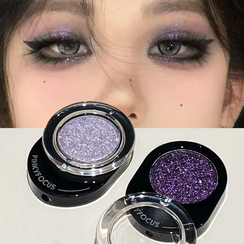 Καλλυντικά 12 χρωμάτων Diamond Shining Eyeshadow Cosmetics Μεγάλης διάρκειας Μεταξένια Εύκολη Χρωματισμός Παλέτα μακιγιάζ με σκιές ματιών φωτεινή μαργαριτάρι