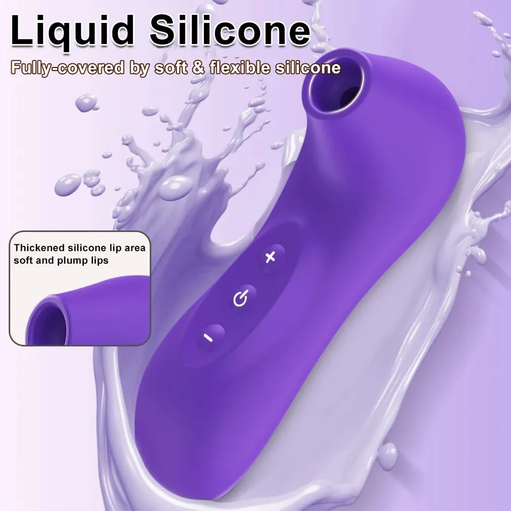 Ισχυρό Clitoral Sucker Vibrator Nipple Clitoris Stimulator Massager 10 Mode Oral Blowjob Vacuum Sex Toys for Women Masturbator