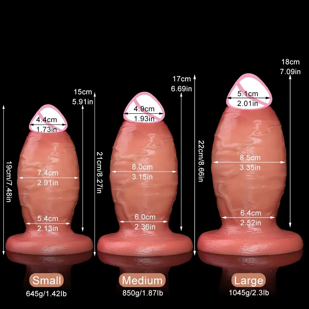 Thick Dildo For Anal Sex Toys 18+ Liquid Silicone Butt Plug Huge Anal Realistic Dildos Stout Plug Women Men Gay Masturbation