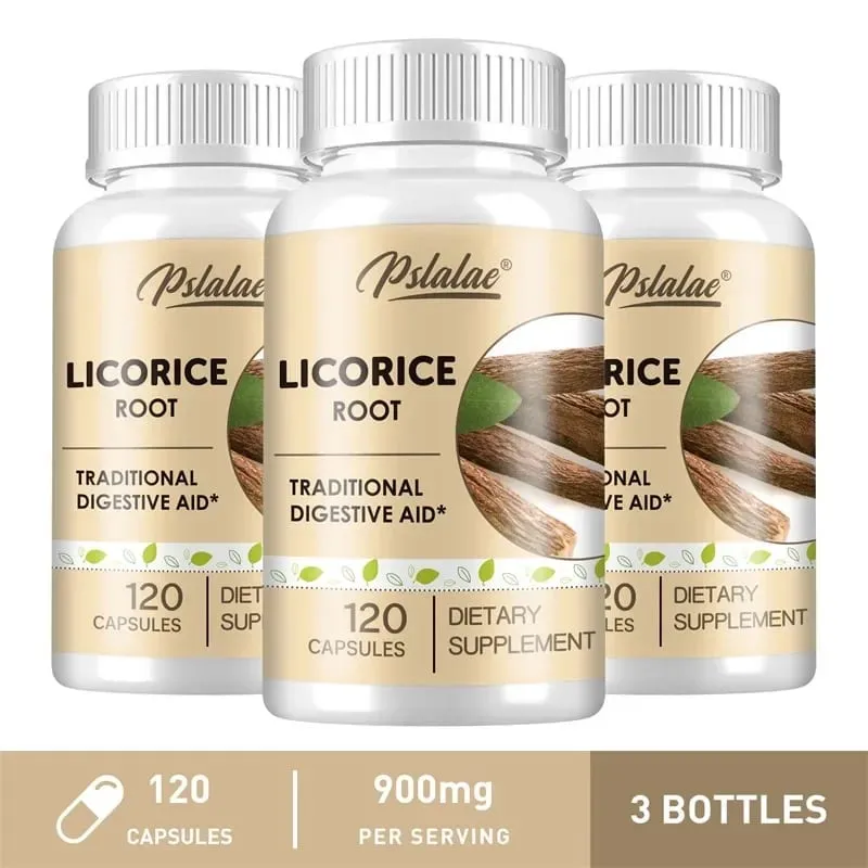 Licorice Root - Sinusuportahan ng High Strength Antioxidant Supplement ang Heart Health Non-GMO Digestive Health Support