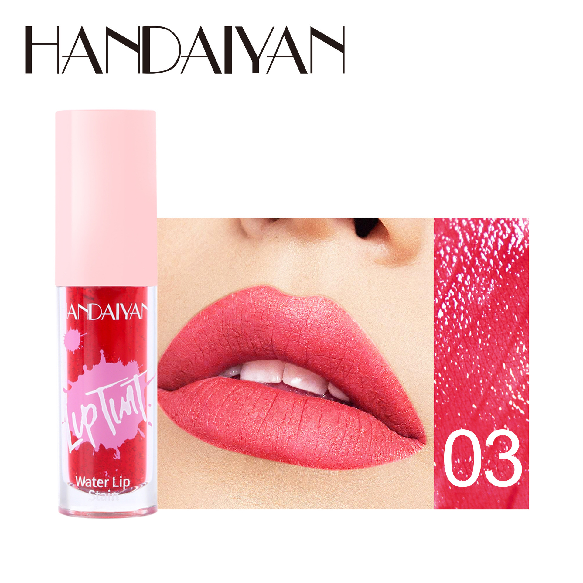 Πολλαπλές χρήσεις 6 χρωμάτων Lip Gloss Cheek Tint Μεγάλης διάρκειας Ενυδατική Βαφή χειλιών Blush Μακιγιάζ Lip Stain Glossy Lipgloss Cosmetics