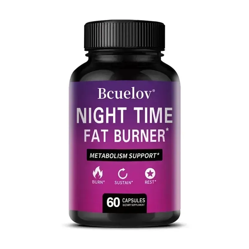 Nighttime Fat Burner - Carb Blocker Para Tumulong sa Cleansing Weight Management Pagpapanatili ng Energy Levels at Digestive Health