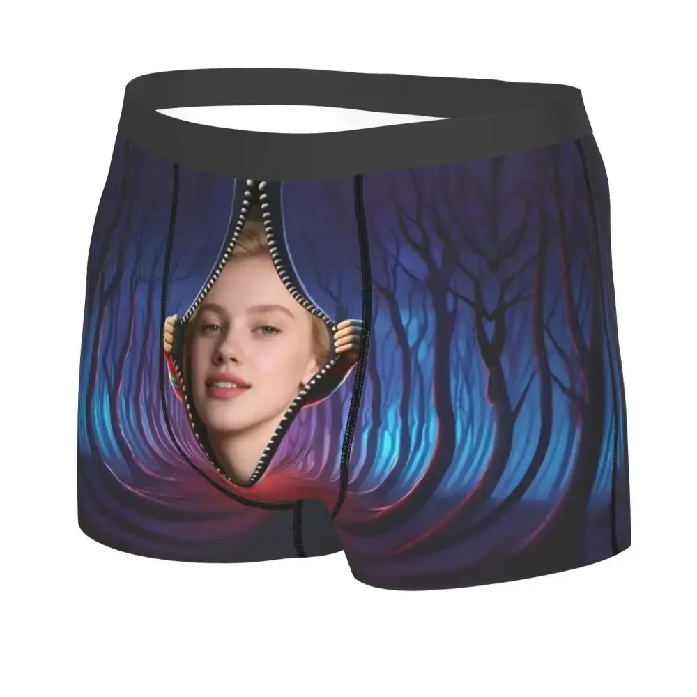 Custom Face Photo Boxers Shorts Men's For Husband Valentine's Birthday Gifts Personalized Briefs Underwear Fashion Underpants