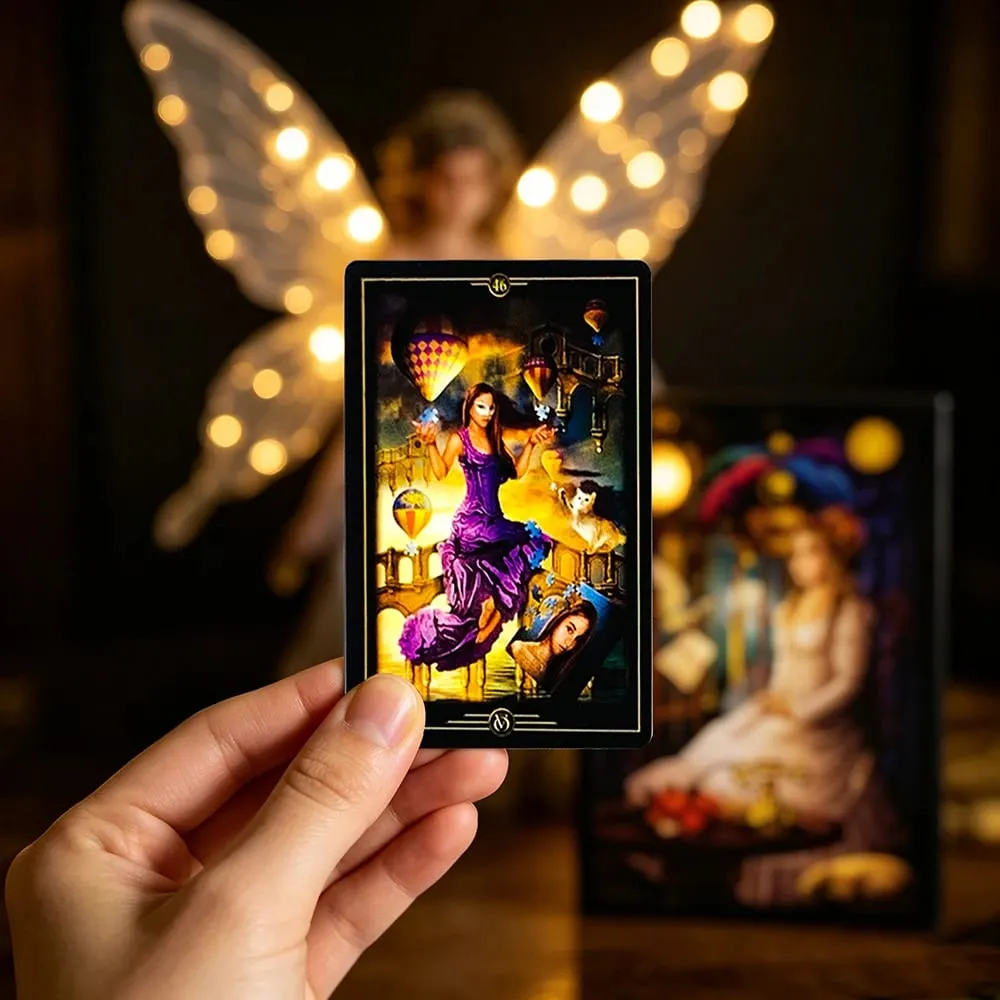 New Oracle Of Visions Cards 52 Deck Divination Metaphysics Oracle Cards Ιδανικές για ταξιδιωτικό διαλογισμό και πνευματικές πρακτικές