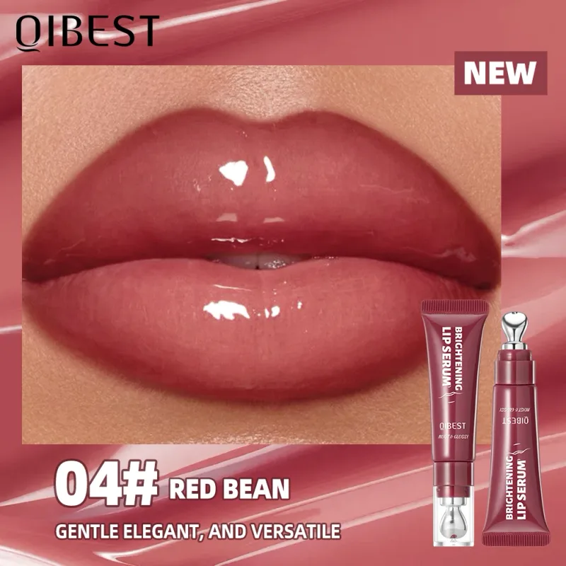 Mirror Pearl Lipgloss לאורך זמן שפתון לחות ברק Glitter Lip Glaze Non Stick Cup Jelly Pout גוון שפתיים איפור