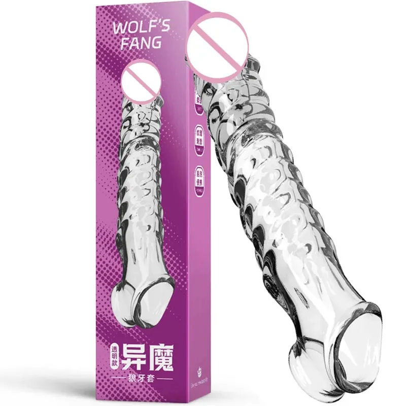 Reusable Cock Ring Vibrator Delay Condom Penis Sleeve Extension Extend Dildo Adult Anal Plug Sex Toys For Men For Women Sex Toys