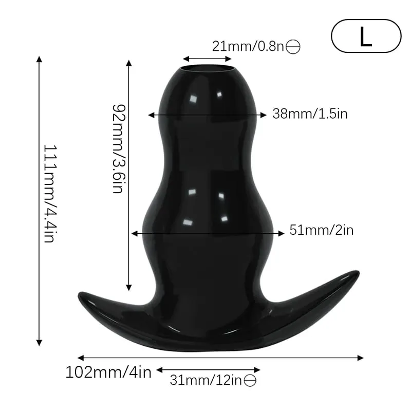 5 méretű üreges anális dugó/tágító/dildo Soft Speculum prosztata masszírozó fenékdugó készlet intim/beöntés szexjátékok nőknek férfiaknak melegek