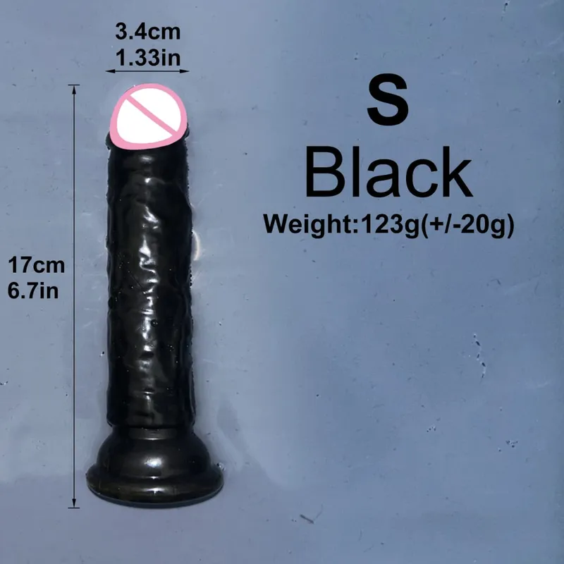 Cheap 5 Colors Small Transparent Dildo Suction Cup Jelly Dick Women Erotic Anal Sex Toys Soft Clitori Vaginal Masturbators Penis