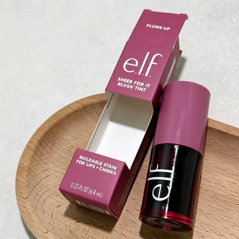Elf Celebrity Limited Co-branded Double-ended Smooth Lip Liner Peptide Lipstick Lip Balm Liquid Blush Εύκολη εφαρμογή Blush Stick