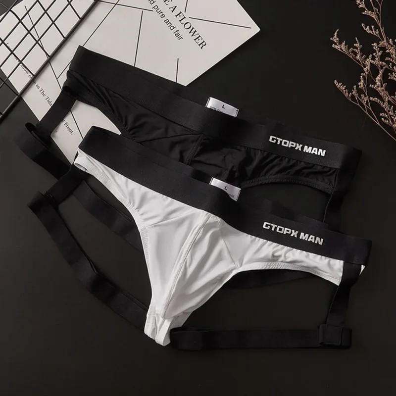 Briefs Men Underwear Daily Backless Bulge Pouch Lingerie Panties Sexy Shorts T-back Underpants Cmfortable Jockstrap — image 5