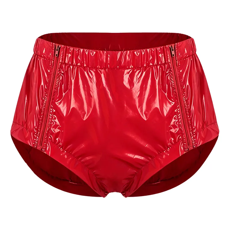 Men Waterproof Diaper Cover Elderly Bedridden Leak-proof Incontinence Briefs Tear-away Washable Adaptive Underwear Swimwear