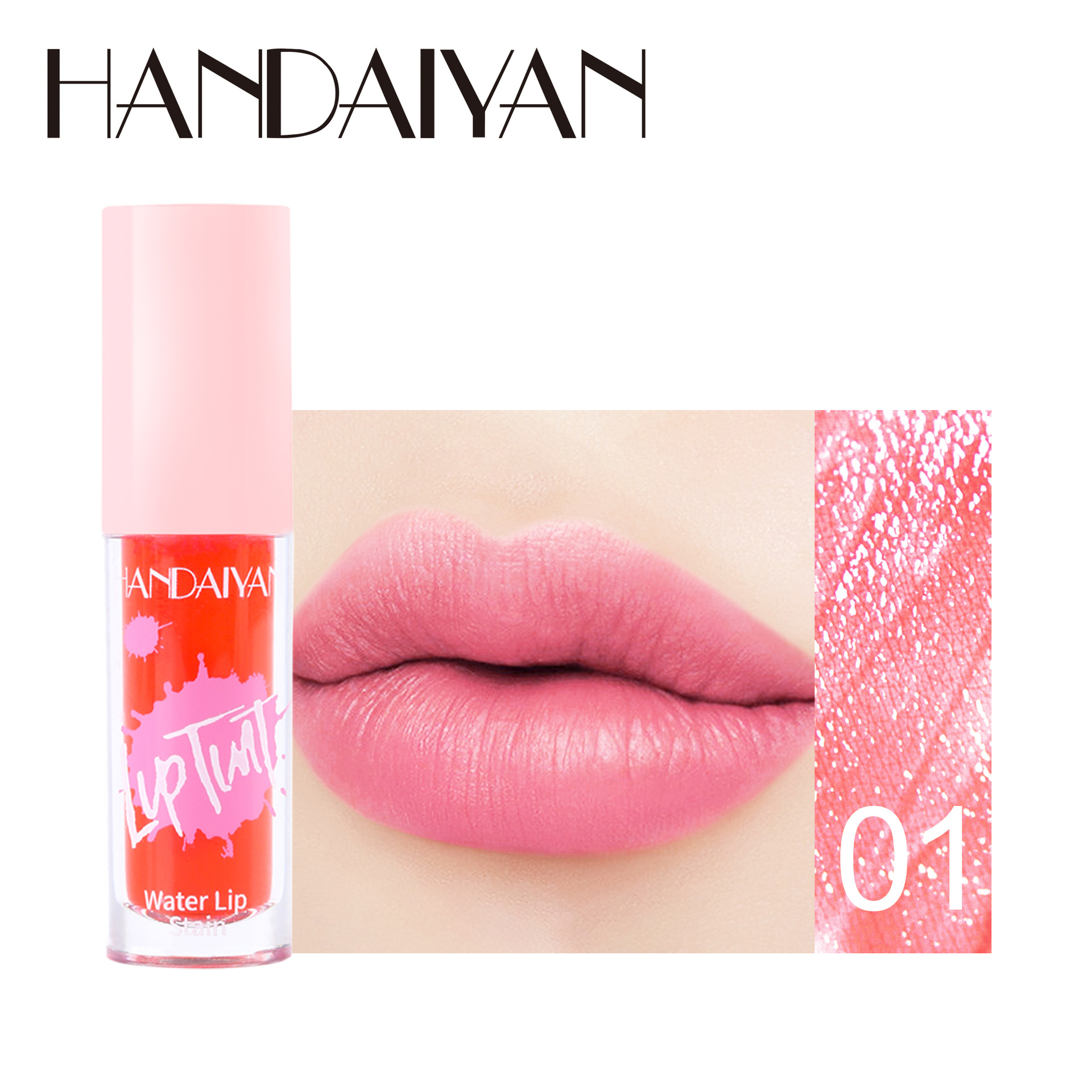 Πολλαπλές χρήσεις 6 χρωμάτων Lip Gloss Cheek Tint Μεγάλης διάρκειας Ενυδατική Βαφή χειλιών Blush Μακιγιάζ Lip Stain Glossy Lipgloss Cosmetics