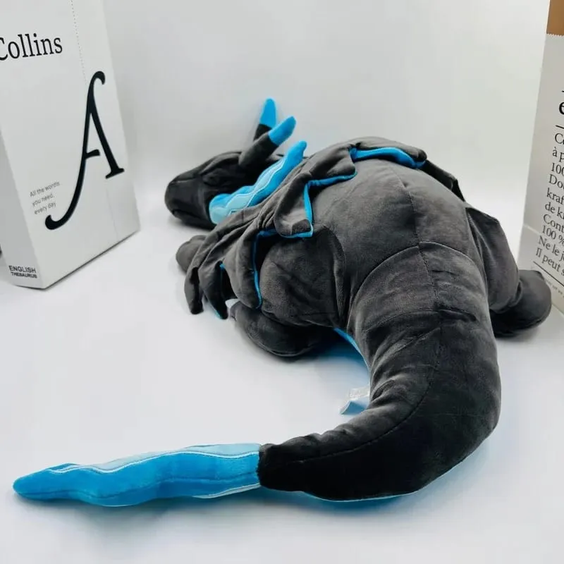 Νέα μεγάλα 48 εκατοστά μπλε Sleeping Charizard βελούδινα παιχνίδια κούκλας Super Soft Pokemon Stuffed Anime Anime βελούδινο μαξιλάρι δάπεδο/μαξιλάρι καναπέ