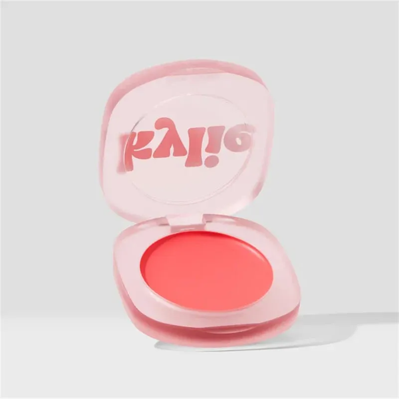 Kylie Glow Balm Multi-guna Krim Perona Pipi Dewy Pewarna Pipi Pelembab Wajah Stabilo Cahaya Alami Perona Pipi Kosmetik Rias untuk Wanita
