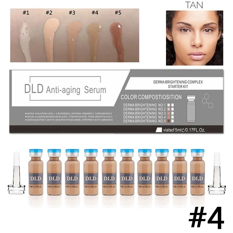 10 φιαλίδια Korea BB Cream Glow Essence Beginner Starter Kit Niacinamide Moisturizing Foundation Cream Περιποίηση προσώπου