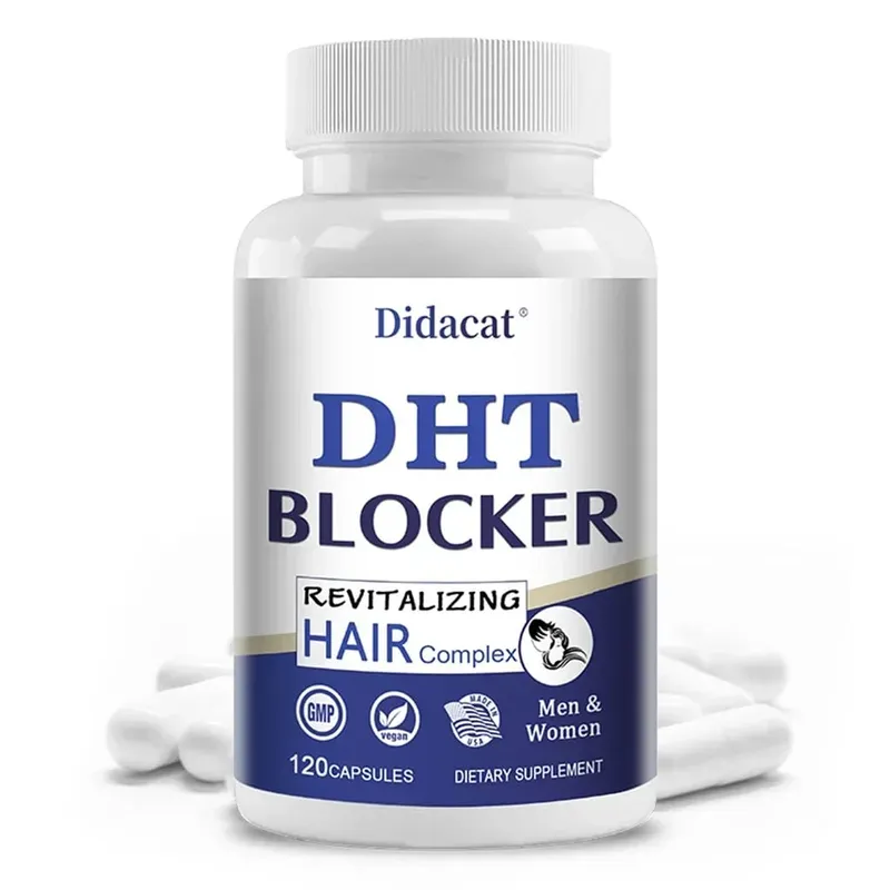 Didacat Advanced DHT Blocker Hair Growth Supplement for Heritary Thinning Hair - για άνδρες και γυναίκες τριχόπτωση