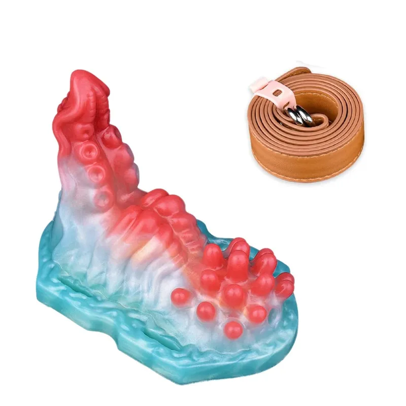 Wireless Control Silicone Octopus/Granule Sex Grinder Strapon Grinding Hump Friction Vibration Massage Female Masturbation
