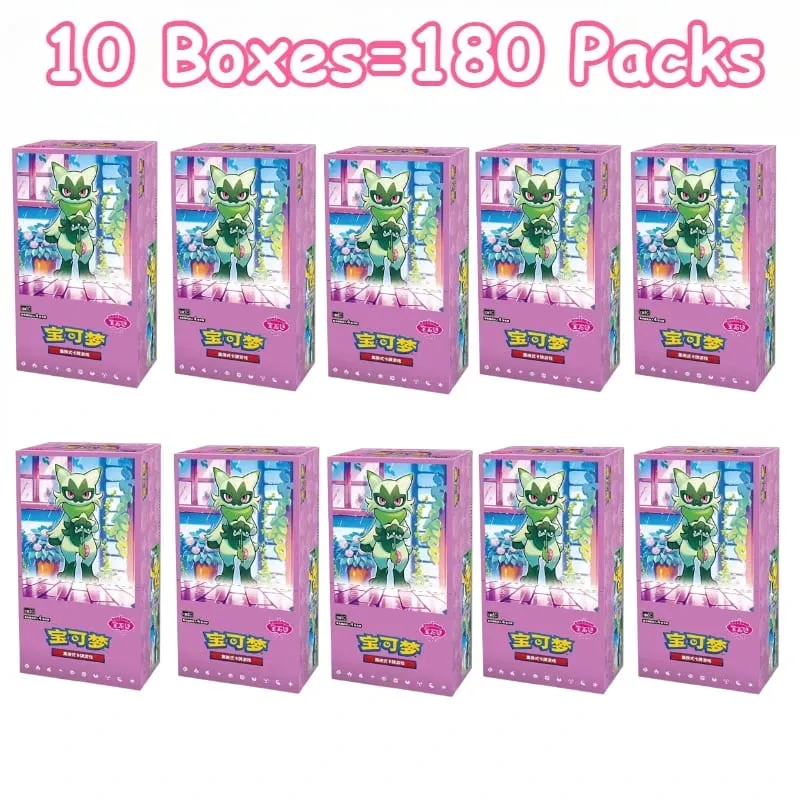 100%Original Pokemon 17.5 Eevee Booster Pack Gem Pack Vol1 2 3 4 5 Cards Pokemon PTCG Trading Gem Bag Cards Collected Toy Gift
