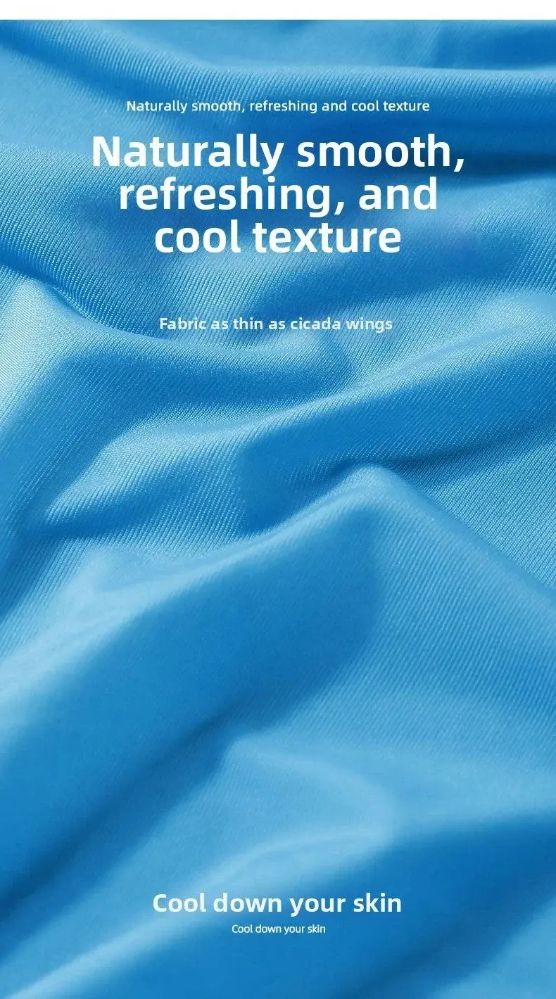 Men's Ice Silk Briefs Sexy Low-Rise U-Pouch Underwear Summer Ultra-Thin Breathable Smooth Panties Quick-Dry Cool Swimming Briefs