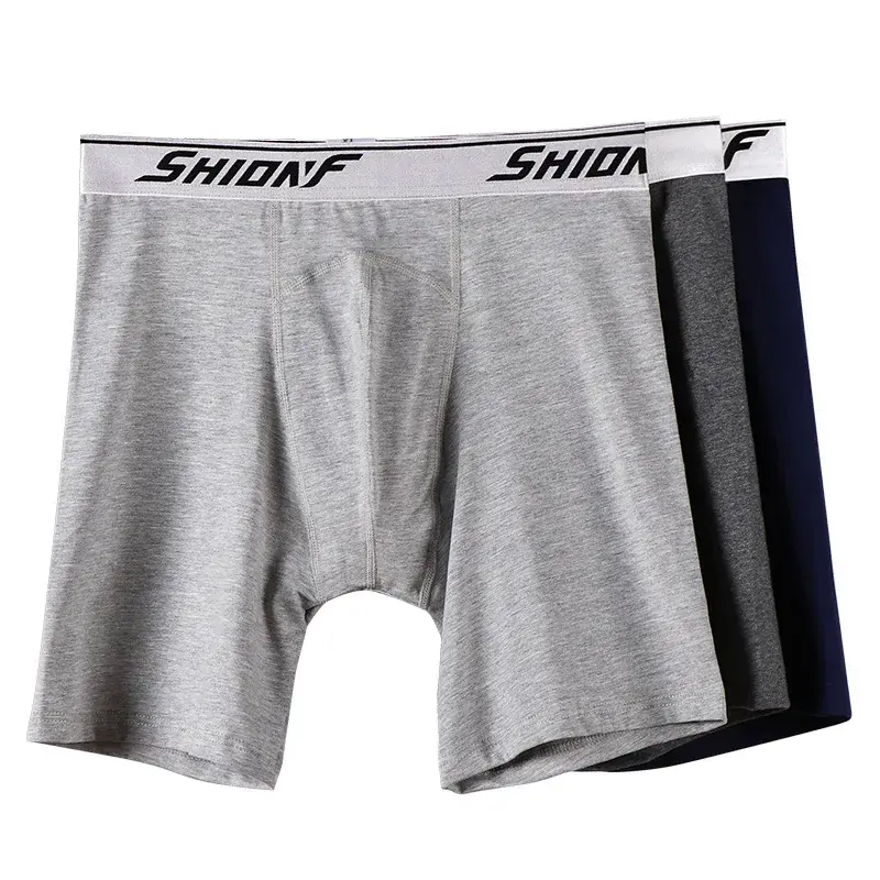 150KG 9XL Oversized Men Sports Panties Male Cotton Long Leg Boxer Quick Drying Jogging Fitness Shorts Men Tight Running Short