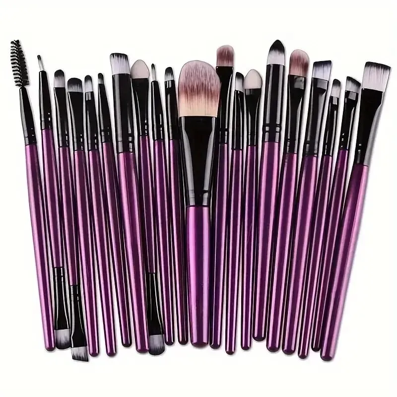 8Pcs-20Pcs Σετ Πινέλα Μακιγιάζ Μαλακό Αφράτο Πινέλο Σκιών Λεπτομέρειες Concealer Blush Loose Powder Foundation Highlighter Beauty Tool