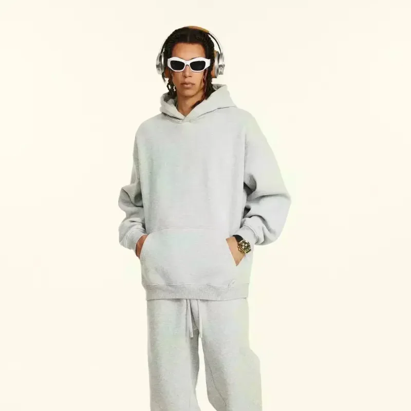 2026 new Hoodie with mottled distorted patterns multi-line text graphics with gradual color changes suitable for both men women