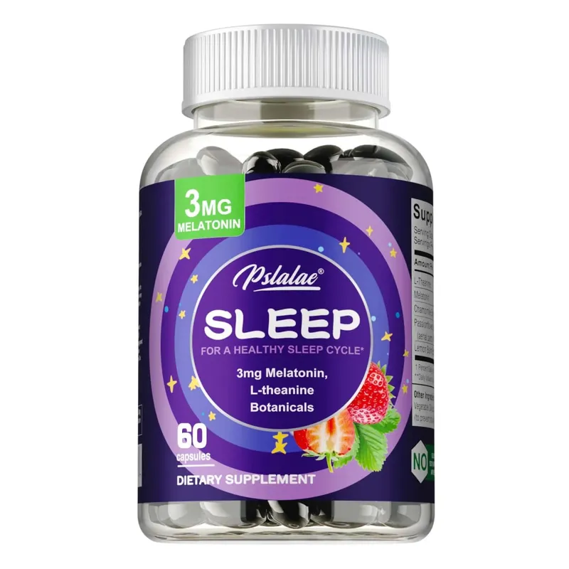 Sleep Supplements - Relieve Stress Improve Insomnia Improve Sleep Quality and Deep Sleep